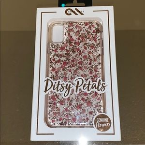 REAL flower iphone XS max case